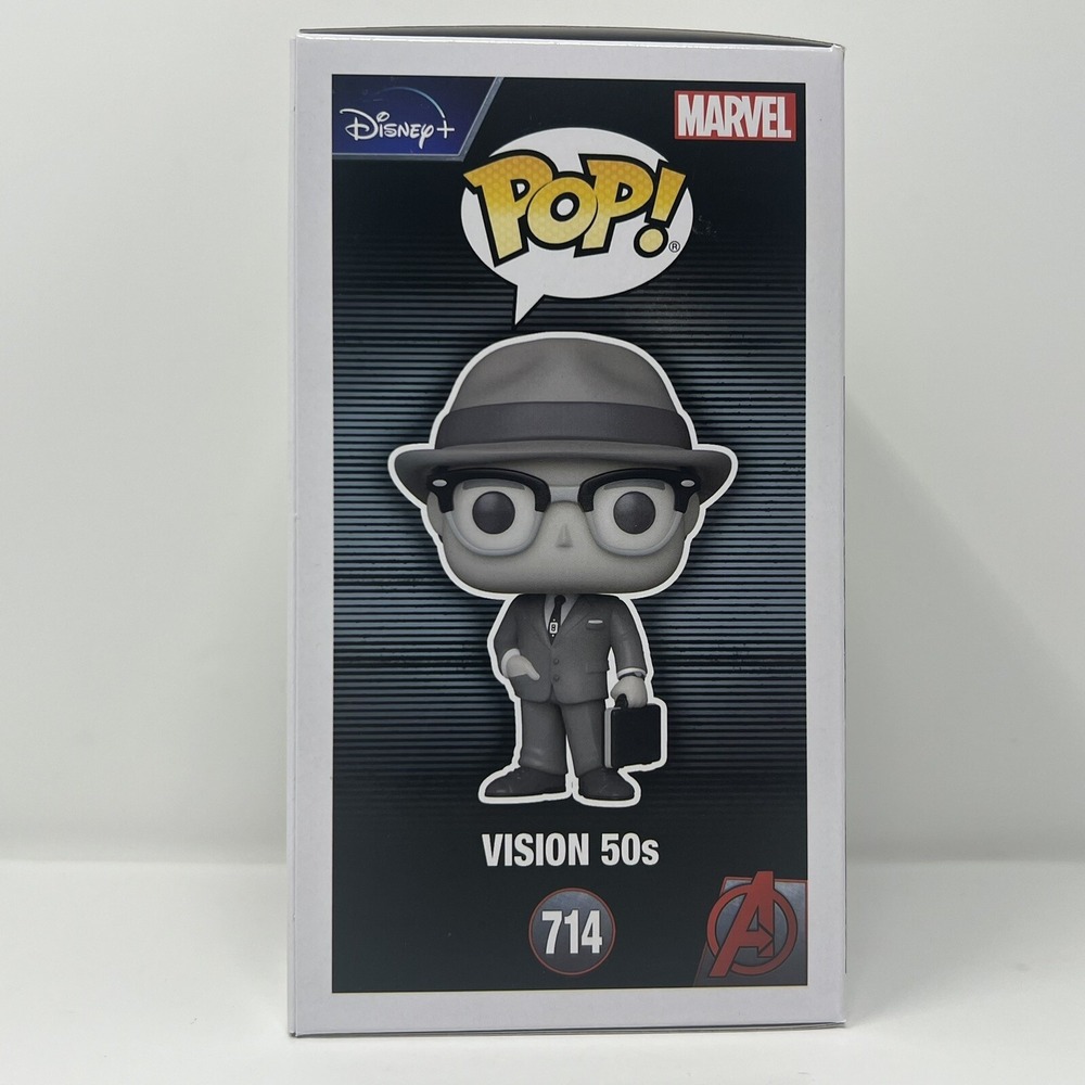 Funko Pop WandaVision #714 Vision 50s Vinyl Bobble Head collectible toy Figure - Picture 13 of 16